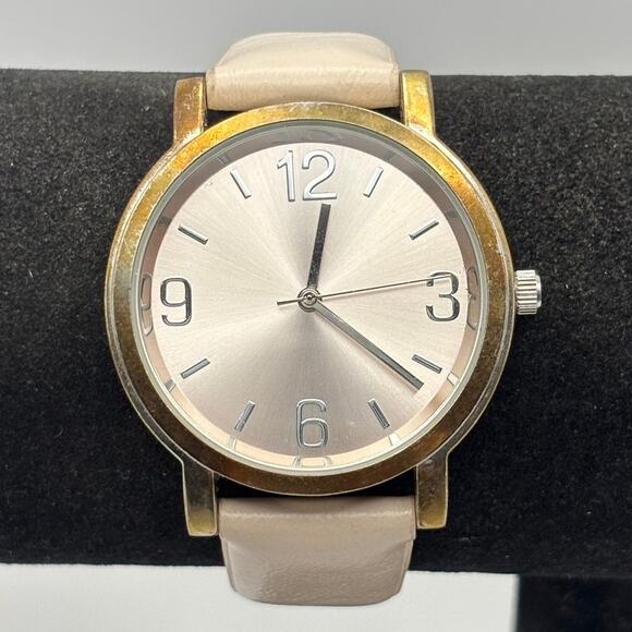 Retro Gold & Pink Analog Watch - Picture 2 of 5